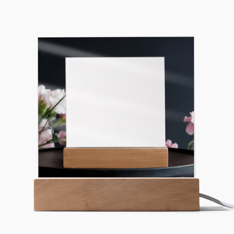 Personalized LED Acrylic Plaque – A Modern, Heartfelt Gift That Lights Up Every Special Moment ✨
