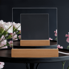 Personalized LED Acrylic Plaque – A Modern, Heartfelt Gift That Lights Up Every Special Moment ✨