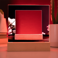 Personalized LED Acrylic Plaque – A Modern, Heartfelt Gift That Lights Up Every Special Moment ✨